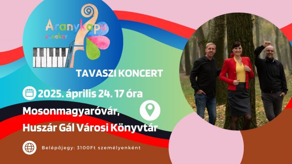 2025.04.24. 17 óra Tavaszi Aranykapu koncert belépőjegy - Móvár, Könyvtár
