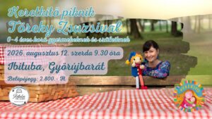 2026.08.12 09:30 óra Kerekítő Piknik belépőjegy Győrújbarát Ibituba