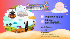 2026.08.25 09:30 óra Aranykapu koncert belépőjegy – Győr FITROOM
